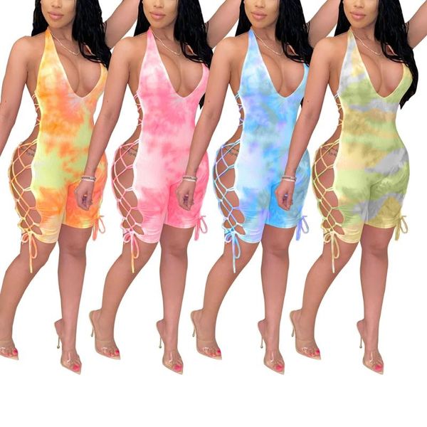 women's jumpsuits & rompers women summer playsuits tie-dye backless bandaged romper suits tight bodysuit streetwear, Black;white
women's jumpsuits & rompers women summer playsuits tie-dye backless bandaged romper suits tight bodysuit streetwear, Black;white