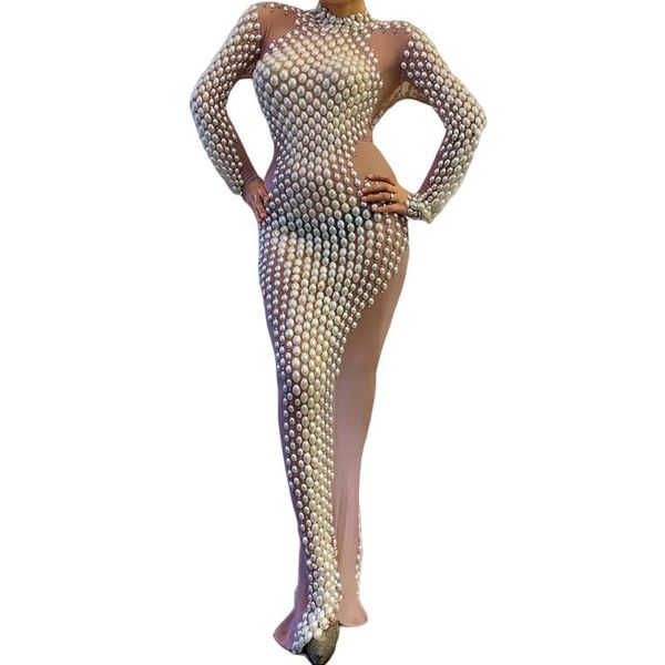 casual dresses mesh perspective pearl party long dress women stretch nude evening see through bodycon club singer floor length, Black;gray
casual dresses mesh perspective pearl party long dress women stretch nude evening see through bodycon club singer floor length, Black;gray