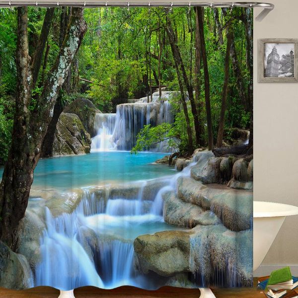 shower curtains forest printing waterfall waterproof mildew proof thicken bathtub covers bathroom screen hooks curtain
shower curtains forest printing waterfall waterproof mildew proof thicken bathtub covers bathroom screen hooks curtain