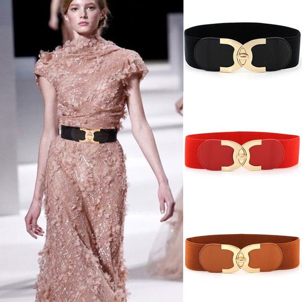 belts fashion women waist solid stretch elastic wide belt dress adornment for ladies decoration waistband 6cm width 65cm long, Black;brown
belts fashion women waist solid stretch elastic wide belt dress adornment for ladies decoration waistband 6cm width 65cm long, Black;brown