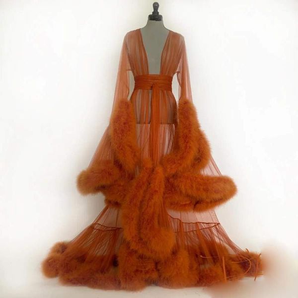 women's sleepwear bathrobe feather bath gown edge tulle illusion long bridal robe wedding nightgown, Black;red
women's sleepwear bathrobe feather bath gown edge tulle illusion long bridal robe wedding nightgown, Black;red