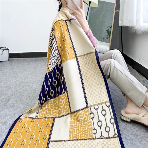 tippet muffler scarf imitation cashmere jacquard scarf in winter women's fashion with warm long travel shawl for windproof, Blue;gray
tippet muffler scarf imitation cashmere jacquard scarf in winter women's fashion with warm long travel shawl for windproof, Blue;gray