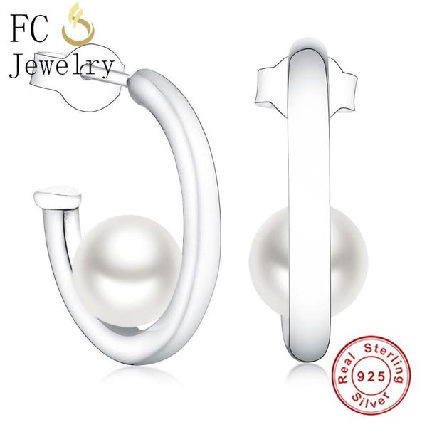 stud fc jewelry 925 sterling silver cute simple minimalist elegant arc & simulated imitation pearl earrings female women brincos, Golden;silver
stud fc jewelry 925 sterling silver cute simple minimalist elegant arc & simulated imitation pearl earrings female women brincos, Golden;silver
