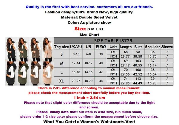 women's vests winter warm jacket hooded waistcoat double sided velvet lady casual fashion clothing vest sleeveless, Black;white
women's vests winter warm jacket hooded waistcoat double sided velvet lady casual fashion clothing vest sleeveless, Black;white