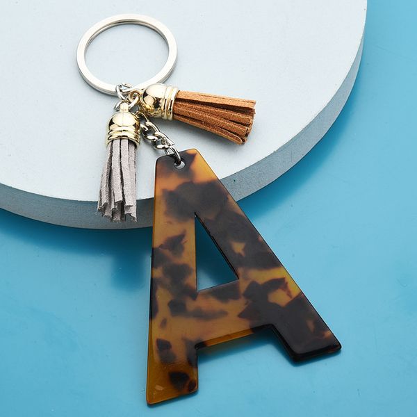 fashion leopard tassel keychains for keys women jewelry a-z letters initial resin handbag pendant cute keychain accessories, Silver
fashion leopard tassel keychains for keys women jewelry a-z letters initial resin handbag pendant cute keychain accessories, Silver