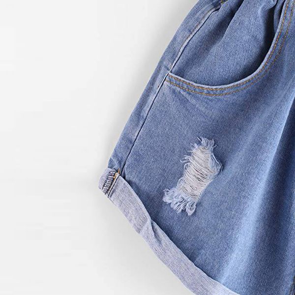 zomer 2020 mode vintage ripped women high taille jean femme denim short jeans mini shorts ginseng, Blue
zomer 2020 mode vintage ripped women high taille jean femme denim short jeans mini shorts ginseng, Blue