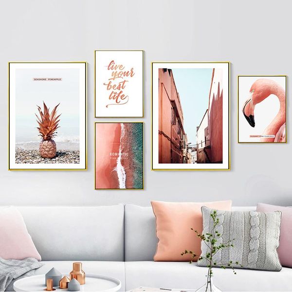 paintings nordic canvas pink flamingo animal picture wall art decor modern poster for kid bedroom and living room home decoration painting
paintings nordic canvas pink flamingo animal picture wall art decor modern poster for kid bedroom and living room home decoration painting