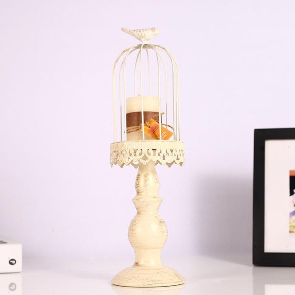 candle holders european iron retro white bird cage holder candlelight dinner romantic valentine's day decoration
candle holders european iron retro white bird cage holder candlelight dinner romantic valentine's day decoration