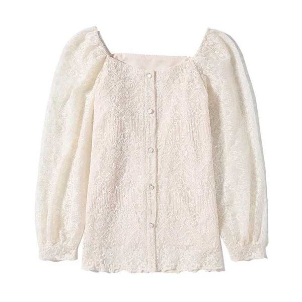 women's sweaters soft non binding french square neck lace shirt with lining loose lace cut-out long sleeve blouse for women, White;black
women's sweaters soft non binding french square neck lace shirt with lining loose lace cut-out long sleeve blouse for women, White;black