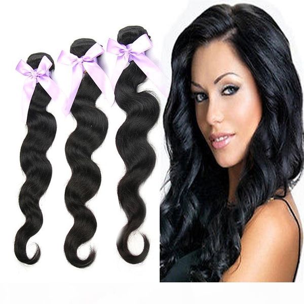 brazilian body wave human hair extensions 100% virgin unprocessed peruvian malaysian indian brazilian human hair weaves hair wefts, Black
brazilian body wave human hair extensions 100% virgin unprocessed peruvian malaysian indian brazilian human hair weaves hair wefts, Black