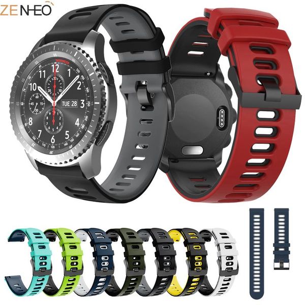 watch bands 22mm strap for samsung galaxy 46mm gear s3 classic/frontier 3 45mm silicone bracelet correa para reloj, Black;brown
watch bands 22mm strap for samsung galaxy 46mm gear s3 classic/frontier 3 45mm silicone bracelet correa para reloj, Black;brown