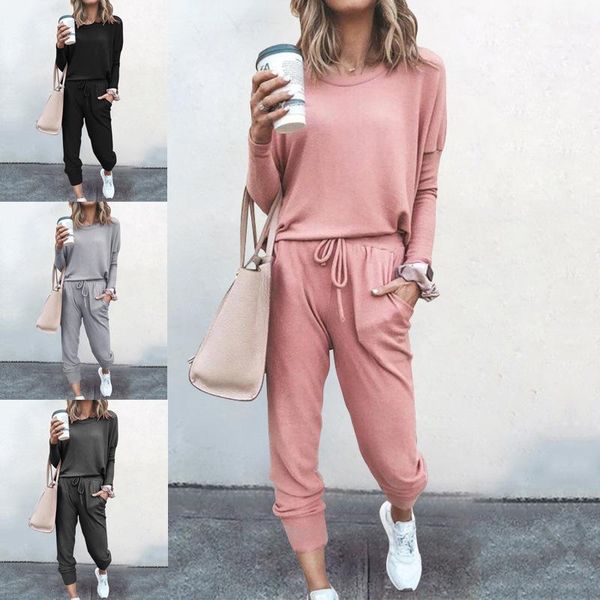 autumn and winter new women's loose solid color long sleeve casual suit om9126, White
autumn and winter new women's loose solid color long sleeve casual suit om9126, White