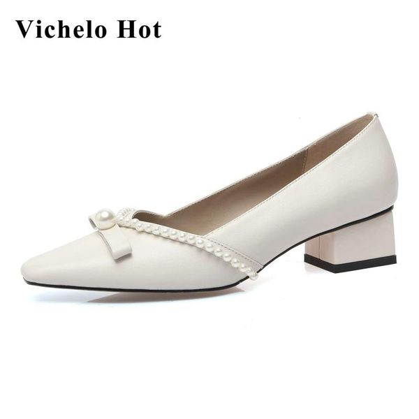 dress shoes vichelo genuine leather square toe med heel pearl butterfly-knot decoration korean street pretty girls sweet women pumps l54, Black
dress shoes vichelo genuine leather square toe med heel pearl butterfly-knot decoration korean street pretty girls sweet women pumps l54, Black