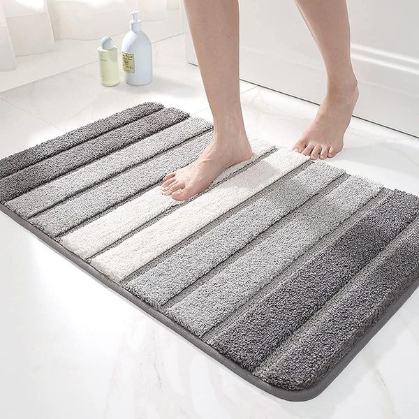 carpets home bath mat carpet water absorption non-slip bathroom soft kitchen toilet floor decor washable 
carpets home bath mat carpet water absorption non-slip bathroom soft kitchen toilet floor decor washable