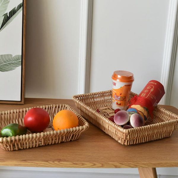 storage baskets zerolife hand-woven rectangular rattan wicker basket fruit tea snack bread picnic cosmetic box kitchen household tools
storage baskets zerolife hand-woven rectangular rattan wicker basket fruit tea snack bread picnic cosmetic box kitchen household tools