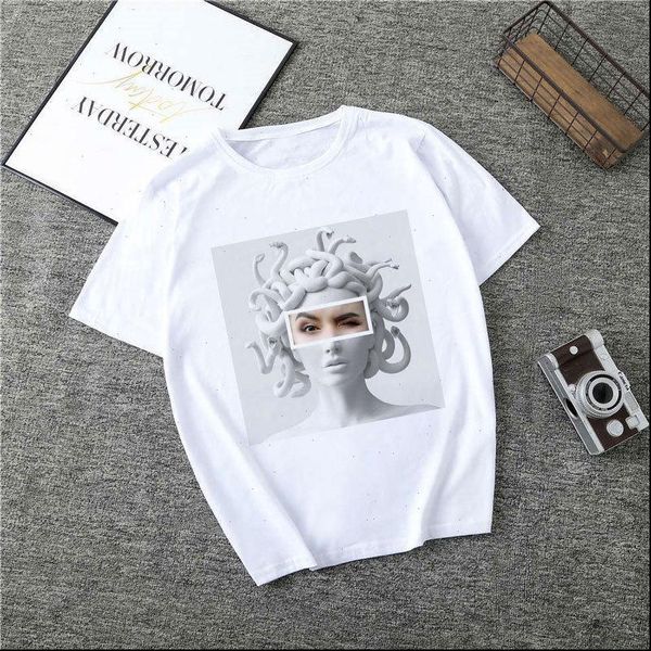 2021 poleras mujer de moda summer t shirt ladies 90s fashion vogue harajuku t shirt printing beautiful t shirt ladies, White
2021 poleras mujer de moda summer t shirt ladies 90s fashion vogue harajuku t shirt printing beautiful t shirt ladies, White