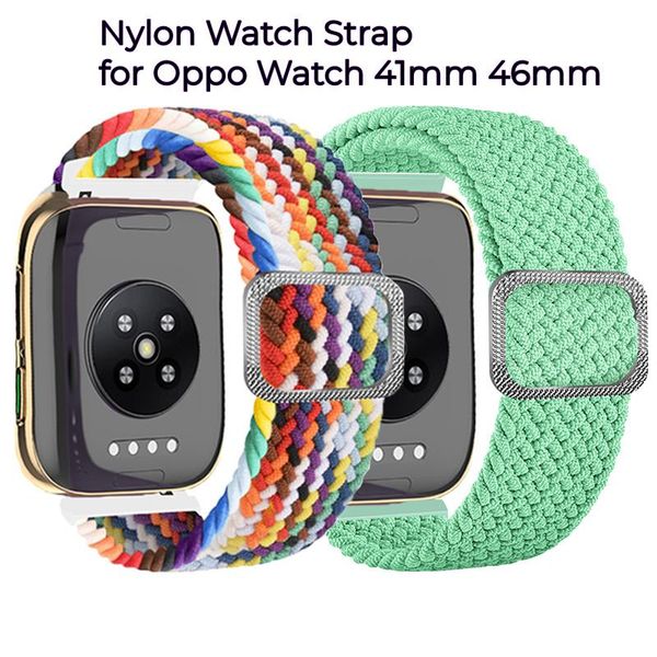 watch bands nylon braided solo loop band for or oppo sport smart watchband 46mm 41mm adjustable strap bracelet, Black;brown
watch bands nylon braided solo loop band for or oppo sport smart watchband 46mm 41mm adjustable strap bracelet, Black;brown