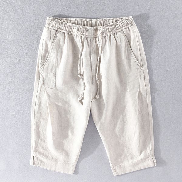 2021 new summer 100% linen calf-length brand casual pants for fashion wide-leg trousers men flax pantalones pantaloni c266, Black
2021 new summer 100% linen calf-length brand casual pants for fashion wide-leg trousers men flax pantalones pantaloni c266, Black