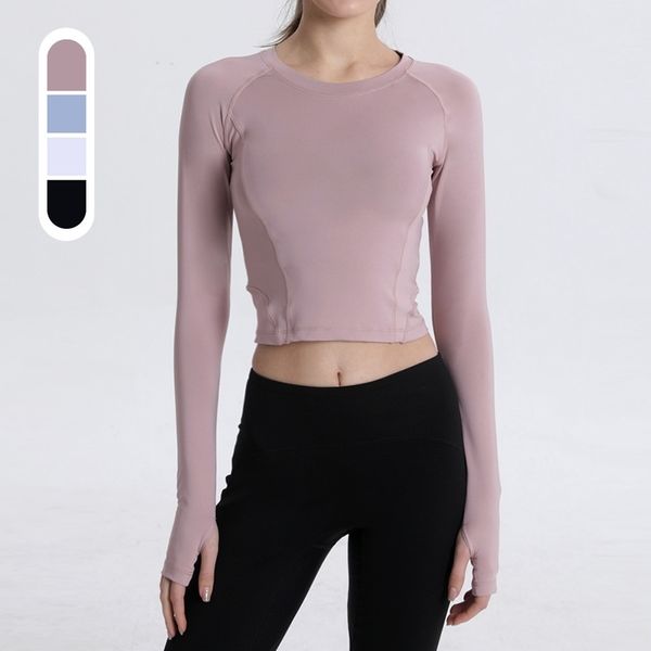 yoga naked feeling running tight lulu same type quick drying clothes slim sports fitness long sleeves, Gray
yoga naked feeling running tight lulu same type quick drying clothes slim sports fitness long sleeves, Gray