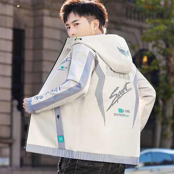 jackets fanwo fw1491 2021 spring fashion trend men's large splicing hooded casual et, Black;brown
jackets fanwo fw1491 2021 spring fashion trend men's large splicing hooded casual et, Black;brown