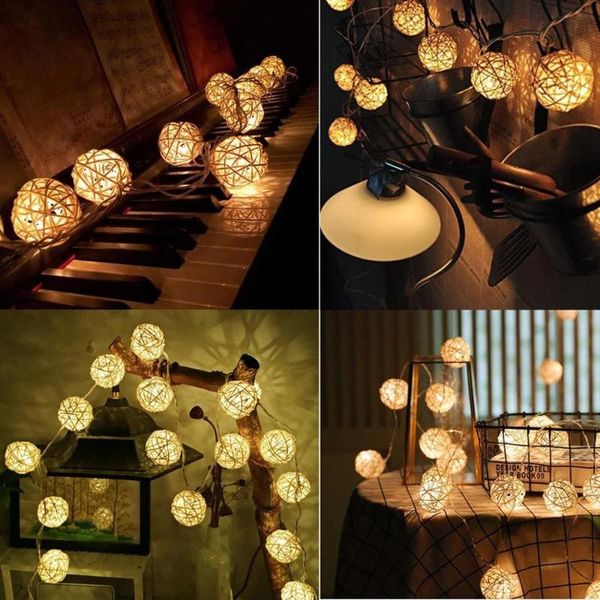 leadly globe rattan ball string lights 13ft 20 led warm white fairy light for indoor bedroom curtain patio lawn landscape light
leadly globe rattan ball string lights 13ft 20 led warm white fairy light for indoor bedroom curtain patio lawn landscape light