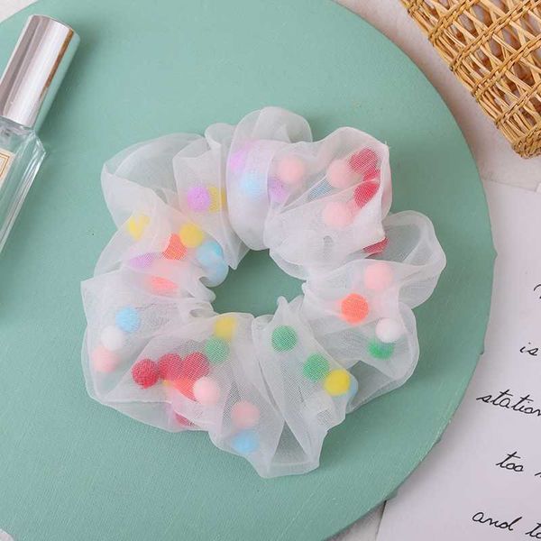 p4vco ins korean bandservice beltband ring women's ball organza large intestine circle student hair band hair accessories, Pink
p4vco ins korean bandservice beltband ring women's ball organza large intestine circle student hair band hair accessories, Pink