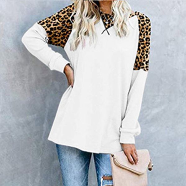 2021 new spring fashion women long sleeve casual o-neck leaprad print patchwork female t-shirts tees streetwear o8yk, White
2021 new spring fashion women long sleeve casual o-neck leaprad print patchwork female t-shirts tees streetwear o8yk, White
