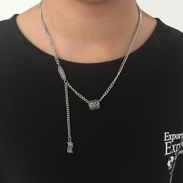 pendant necklaces simple ins cool style coin necklace men's and women's same european hip hop money rolling boys pendants, Silver
pendant necklaces simple ins cool style coin necklace men's and women's same european hip hop money rolling boys pendants, Silver