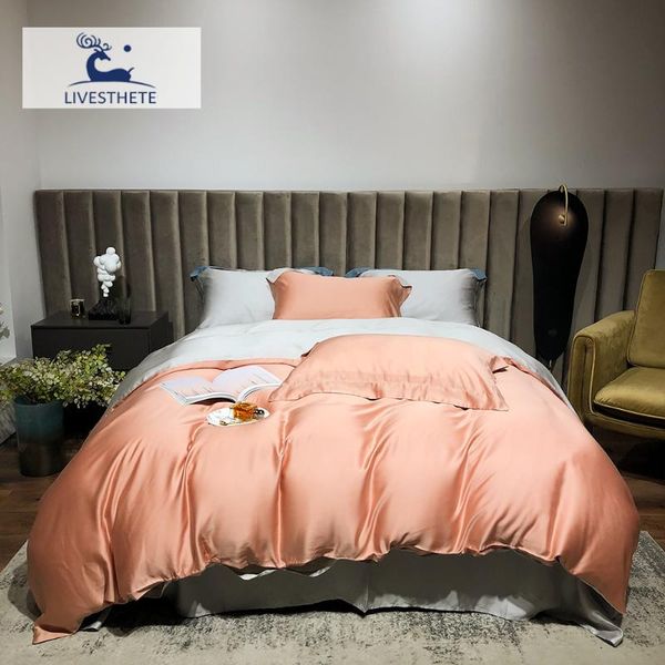 bedding sets liv-esthete women noble 100% silk set beauty silky duvet cover flat sheet pillowcase king bed linen for home
bedding sets liv-esthete women noble 100% silk set beauty silky duvet cover flat sheet pillowcase king bed linen for home
