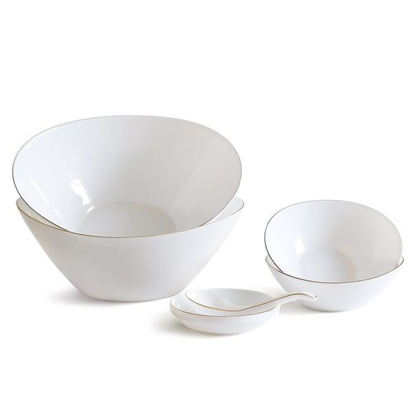 bowls 3pcs/set gold ingot opal glass bowl chinbull chinese rice soup easy to clean salad
bowls 3pcs/set gold ingot opal glass bowl chinbull chinese rice soup easy to clean salad
