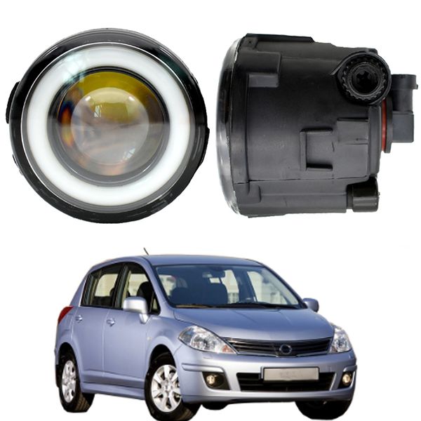2 x angel eye fog light assembly for nissan tiida (c11) 2007-2012 car front bumper led lens drl fog daytime running lamp h11 12v
2 x angel eye fog light assembly for nissan tiida (c11) 2007-2012 car front bumper led lens drl fog daytime running lamp h11 12v