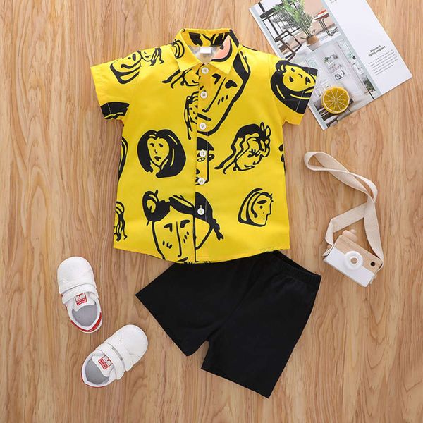 children's suit summer baby children's wear korean two piece set for boys, White
children's suit summer baby children's wear korean two piece set for boys, White