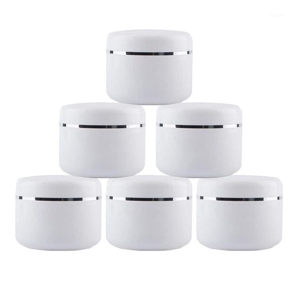 storage bottles & jars 6pcs 250g 8 oz white plastic jar make-up cosmetic refillable empty face cream lip lotion container
storage bottles & jars 6pcs 250g 8 oz white plastic jar make-up cosmetic refillable empty face cream lip lotion container