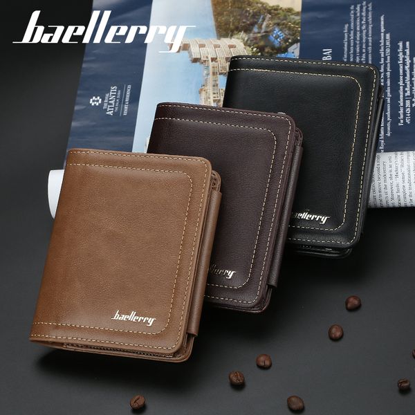 business mens short wallet bifold slim card holders for men casual portable coin purse new pu leather mini male cash clutch bag 
business mens short wallet bifold slim card holders for men casual portable coin purse new pu leather mini male cash clutch bag