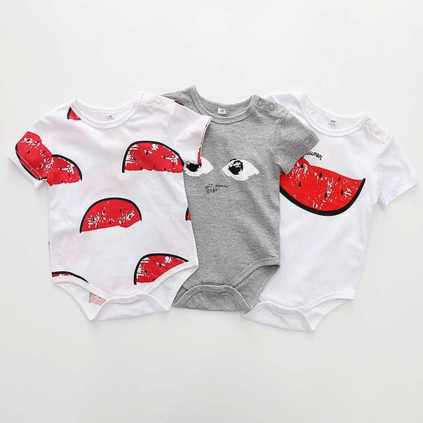 love dd&mm baby clothing romper watermelon panda short sleeve bodysuits infant cotton jumpsuit born baby boys clothes 210715, Blue
love dd&mm baby clothing romper watermelon panda short sleeve bodysuits infant cotton jumpsuit born baby boys clothes 210715, Blue
