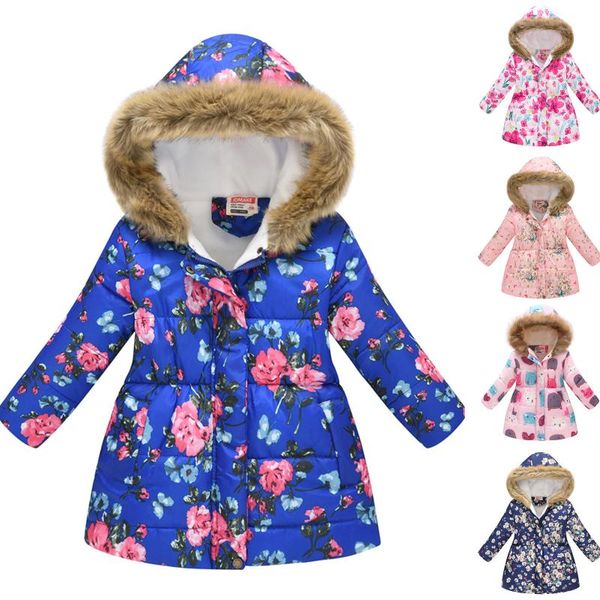 down coat children's padded jacket girls fashion print cartoon big boy long collar hooded for baby girl, Blue;gray
down coat children's padded jacket girls fashion print cartoon big boy long collar hooded for baby girl, Blue;gray