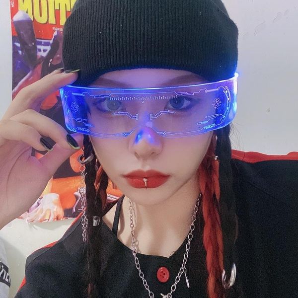 party masks women men hip hop fashion future technology led glasses japanese harajuku style streetwear carnival punk cosplay costumes
party masks women men hip hop fashion future technology led glasses japanese harajuku style streetwear carnival punk cosplay costumes