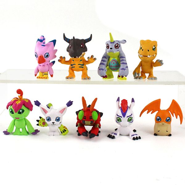 9pcs/lot Digimon Adventure Figures Tailmon Gomamon Piyomon Agumon Patamon Gabumon Tentomon Palmon Anime Model Toy
9pcs/lot Digimon Adventure Figures Tailmon Gomamon Piyomon Agumon Patamon Gabumon Tentomon Palmon Anime Model Toy