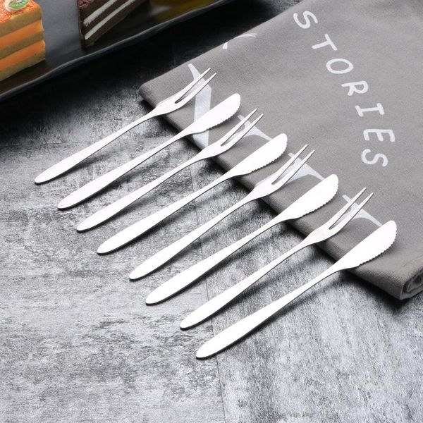 10pcs stainless steel fruit fork two tooth fruit fork cake knife knife dessert small spone and
10pcs stainless steel fruit fork two tooth fruit fork cake knife knife dessert small spone and