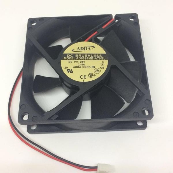 fans & coolings adda 8025 ad0824mb-a70gl dc24v 0.10a 8cm 80*80*25mm inverter cooling fan
fans & coolings adda 8025 ad0824mb-a70gl dc24v 0.10a 8cm 80*80*25mm inverter cooling fan