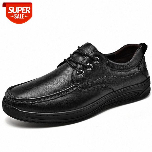 middle-aged and old comfortable soft-soled leather shoes men's daily casual black thick-soled toe layer loafers #dx61
middle-aged and old comfortable soft-soled leather shoes men's daily casual black thick-soled toe layer loafers #dx61
