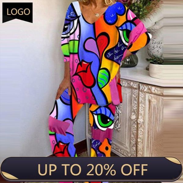 v neck long sleeve women sleepwear and pants homewear suit pajamas two piece set retro pattern ethnic print, Black;red
v neck long sleeve women sleepwear and pants homewear suit pajamas two piece set retro pattern ethnic print, Black;red