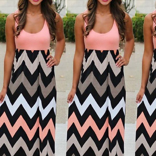 h40 2021 striped summer maxi dress women long boho dress lady sleeveless tank design sundress plus size dresses beach vestido, Black;gray
h40 2021 striped summer maxi dress women long boho dress lady sleeveless tank design sundress plus size dresses beach vestido, Black;gray