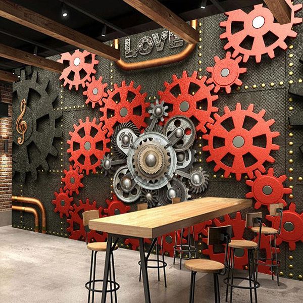 wallpapers drop custom 3d wallpaper murals gear machinery retro nostalgia poster mural ktv bar cafe backdrop decorative
wallpapers drop custom 3d wallpaper murals gear machinery retro nostalgia poster mural ktv bar cafe backdrop decorative