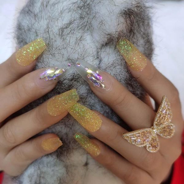 false nails 24pcs latest candy long ballet handmade crystal diamond fake high-end gold powder, Red;gold
false nails 24pcs latest candy long ballet handmade crystal diamond fake high-end gold powder, Red;gold