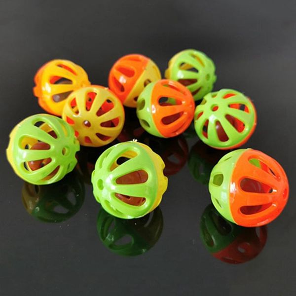 cat toys 5/10pcs random color bell toy interactive funny ball 1.42in/3.5 cm plastic jingle chase
cat toys 5/10pcs random color bell toy interactive funny ball 1.42in/3.5 cm plastic jingle chase
