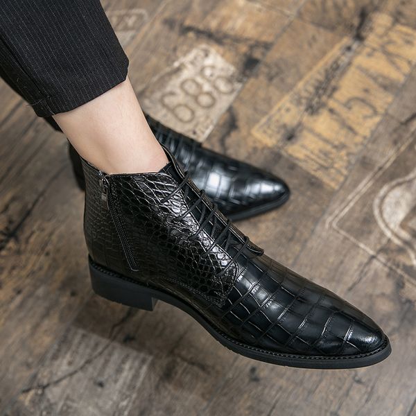 men shoes fashion outdoors spring autumn lace up pu leather simplicity banquet round toe fat sapatos para hombre comfortable classic derby s, Black
men shoes fashion outdoors spring autumn lace up pu leather simplicity banquet round toe fat sapatos para hombre comfortable classic derby s, Black