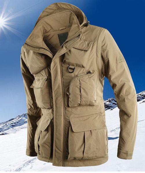 men's down & parkas winter jacket men thick fleece military big size overcoat thicken warm windbreaker jackets homme high quality, Black
men's down & parkas winter jacket men thick fleece military big size overcoat thicken warm windbreaker jackets homme high quality, Black