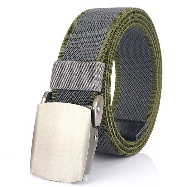 belts alloy automatic buckle men's woven belt leisure canvas nylon elastic for men luxury designer brand cinturones, Black;brown
belts alloy automatic buckle men's woven belt leisure canvas nylon elastic for men luxury designer brand cinturones, Black;brown
