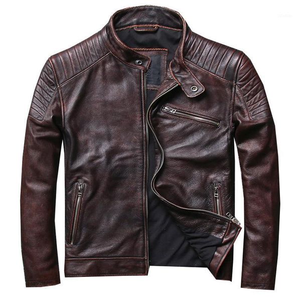 men's leather & faux cowhide motorcycle genuine jacket men short coats man real cow jackets moto overcoat 1806 kj1449, Black
men's leather & faux cowhide motorcycle genuine jacket men short coats man real cow jackets moto overcoat 1806 kj1449, Black